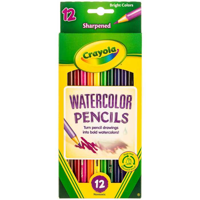 Crayola Watercolor Pencils 12 Piece Set Hobby Lobby 1197870